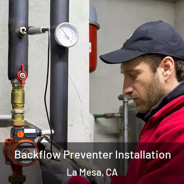  Backflow Preventer Installation La Mesa, CA