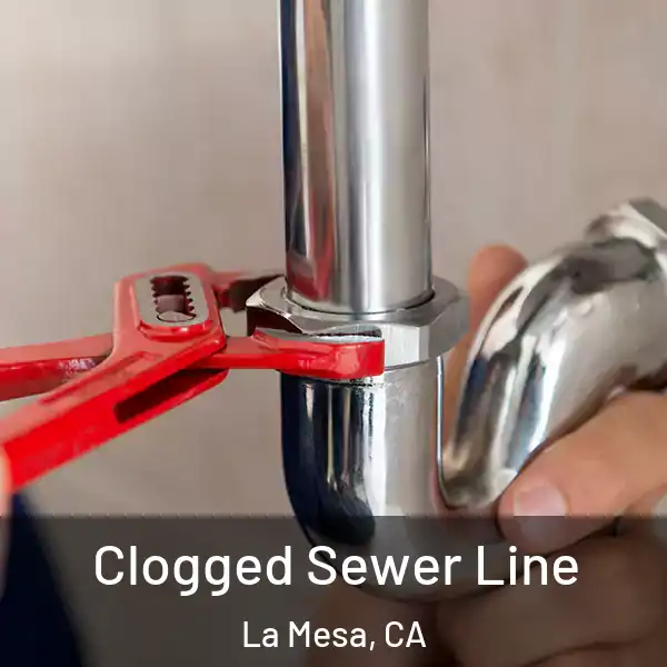  Clogged Sewer Line La Mesa, CA