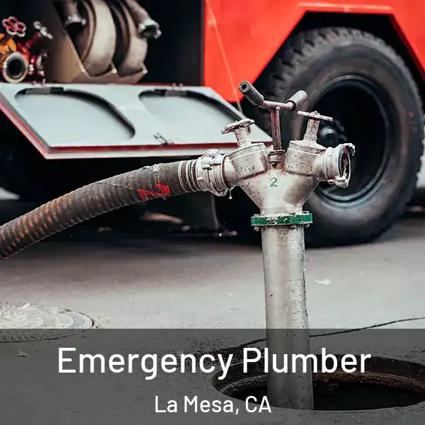  Emergency Plumber La Mesa, CA
