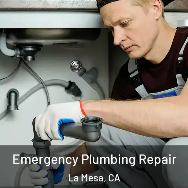  Emergency Plumbing Repair La Mesa, CA
