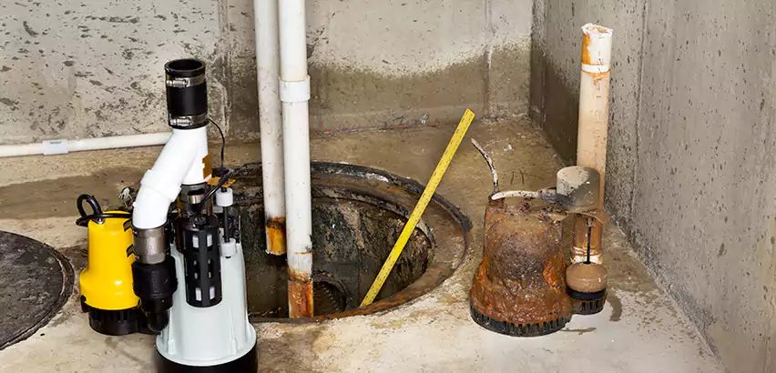 Installing Sump Pump in Finished Basement in La Mesa, CA