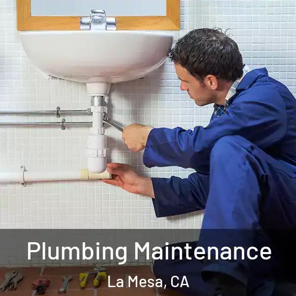  Plumbing Maintenance La Mesa, CA