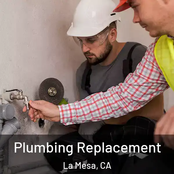  Plumbing Replacement La Mesa, CA