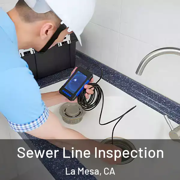  Sewer Line Inspection La Mesa, CA
